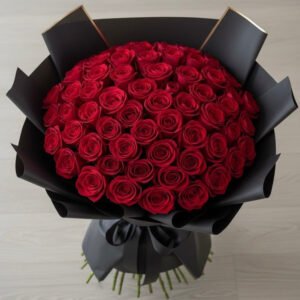 100 Long-Stem Red Rose Bouquet