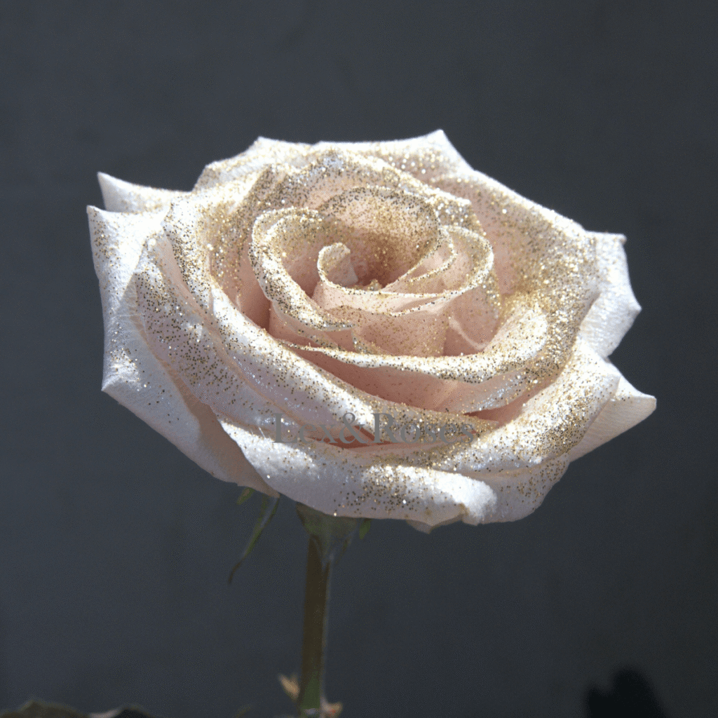 Glitter Gold Roses