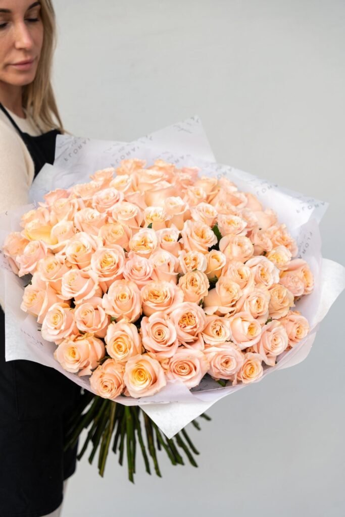 NO. 362 – 75 Peach Roses