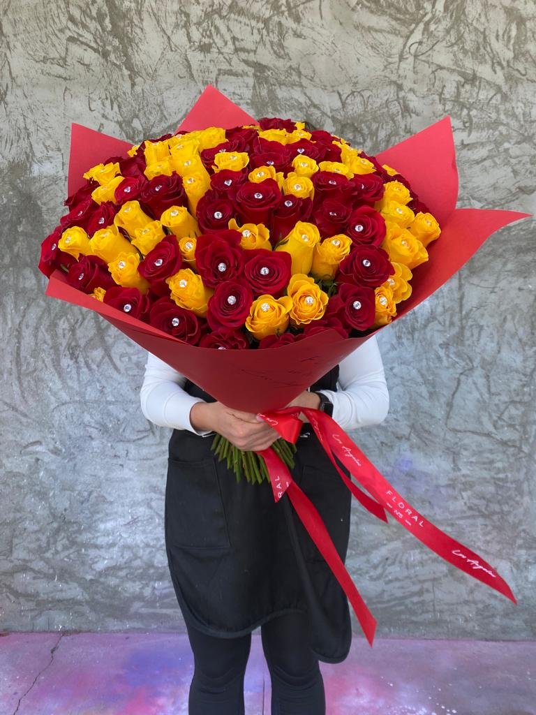 No. 535 – BRIGHT ROSES MIX