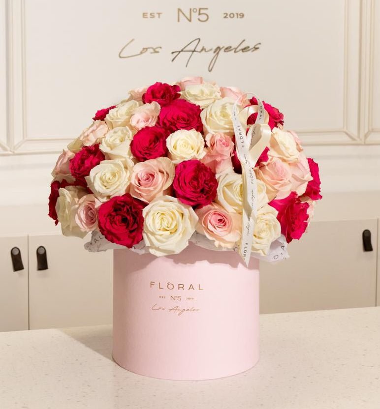 NO.134 – SIGNATURE MULTICOLOR ROSE BOX