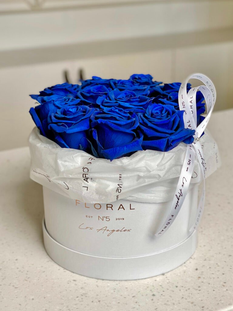 NO.224 – ETERNAL BLUE ROSE BOX