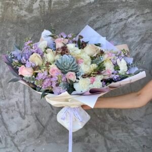 NO.30 - MIXED BOUQUET IN VIOLET SHADES