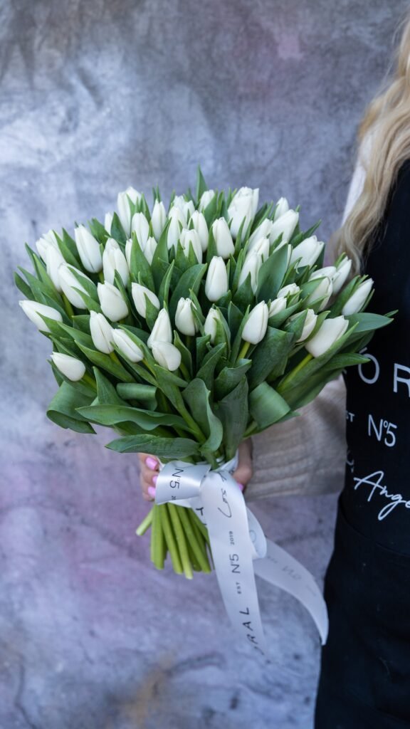 NO.378 – WHITE TULIPS