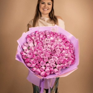 Purple Rose Bouquet