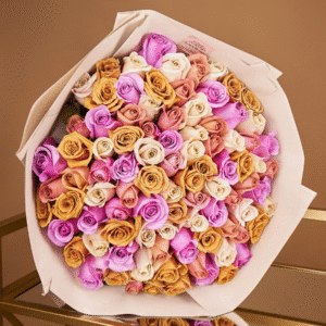 Terracotta Rose Bouquet