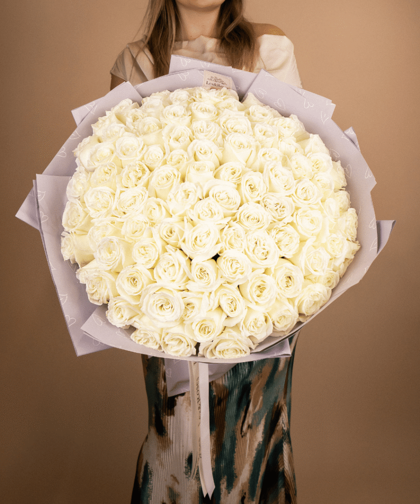 White Rose Bouquet
