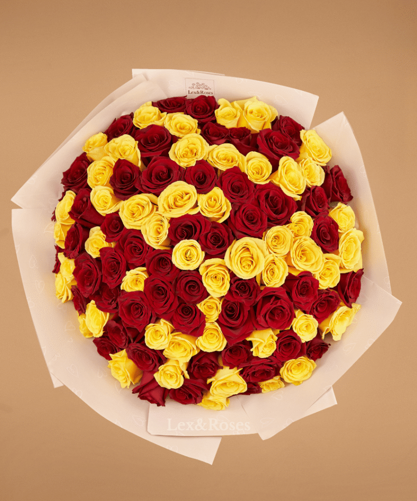 Yellow & Red Bouquet